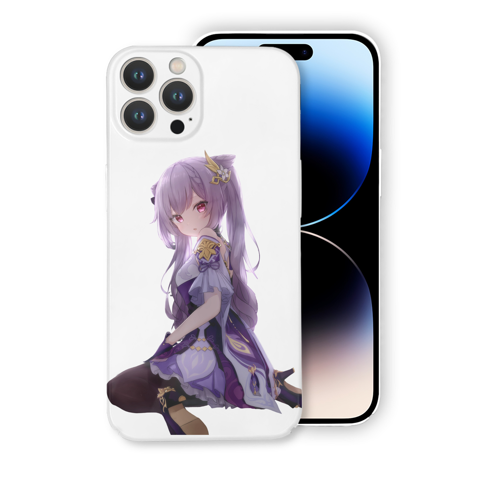 げんし神 刻晴 こくせい genshin Kokusei 【iPhone 14シリーズ対応】ハードケース